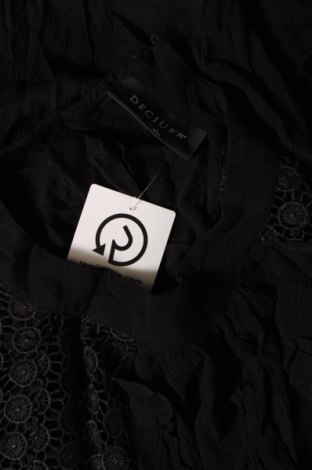 Γυναικεία μπλούζα Decjuba, Μέγεθος L, Χρώμα Μαύρο, Τιμή 12,83 €