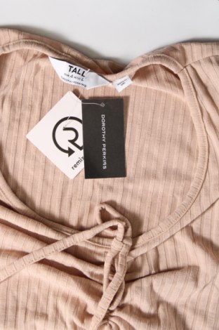 Γυναικεία μπλούζα Dorothy Perkins, Μέγεθος S, Χρώμα  Μπέζ, Τιμή 5,57 €
