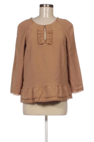 Γυναικεία μπλούζα Due Amanti, Μέγεθος M, Χρώμα  Μπέζ, Τιμή 2,67 €