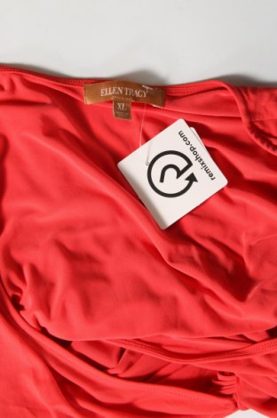 Γυναικεία μπλούζα Ellen Tracy, Μέγεθος XL, Χρώμα Πορτοκαλί, Τιμή 5,47 €