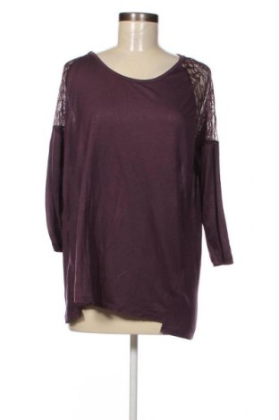 Γυναικεία μπλούζα Ellos, Μέγεθος XL, Χρώμα Βιολετί, Τιμή 4,39 €