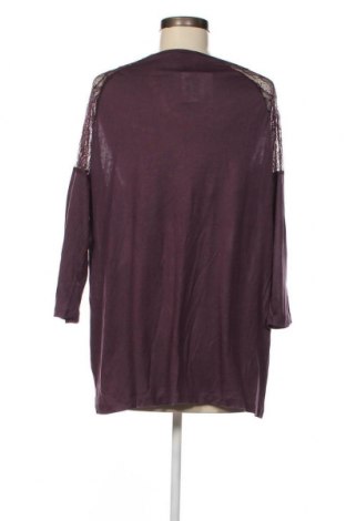 Γυναικεία μπλούζα Ellos, Μέγεθος XL, Χρώμα Βιολετί, Τιμή 4,39 €