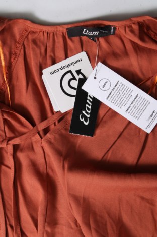 Дамска блуза Etam, Размер S, Цвят Кафяв, Цена 10,80 лв.