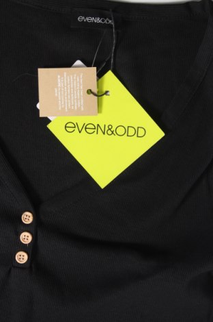 Γυναικεία μπλούζα Even&Odd, Μέγεθος XL, Χρώμα Μαύρο, Τιμή 6,07 €