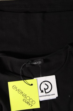 Γυναικεία μπλούζα Even&Odd, Μέγεθος XXL, Χρώμα Μαύρο, Τιμή 5,27 €