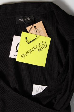 Γυναικεία μπλούζα Even&Odd, Μέγεθος XS, Χρώμα Μαύρο, Τιμή 3,68 €
