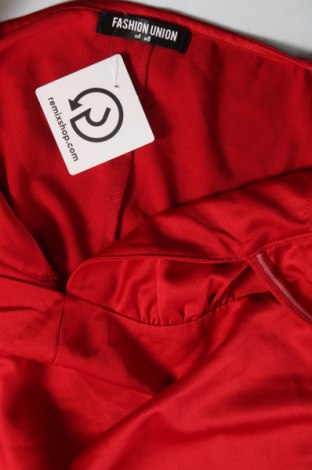 Γυναικεία μπλούζα Fashion Union, Μέγεθος L, Χρώμα Κόκκινο, Τιμή 3,71 €