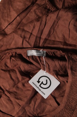 Дамска блуза Friendtex, Размер M, Цвят Кафяв, Цена 4,80 лв.
