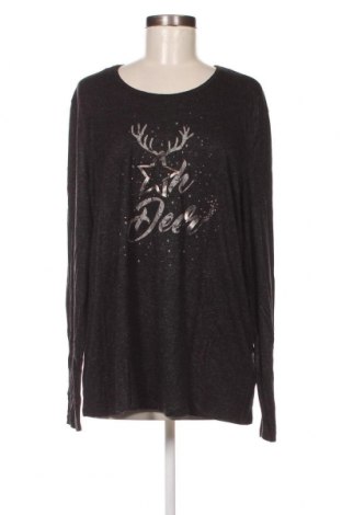 Γυναικεία μπλούζα G.W., Μέγεθος XXL, Χρώμα Γκρί, Τιμή 6,94 €