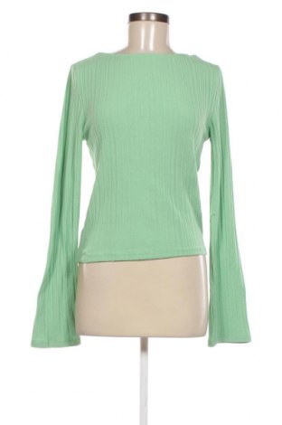 Дамска блуза Gina Tricot, Размер L, Цвят Зелен, Цена 10,00 лв.