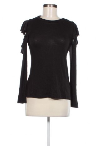 Дамска блуза Gina Tricot, Размер XS, Цвят Черен, Цена 4,35 лв.
