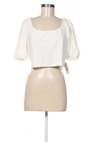 Γυναικεία μπλούζα Glamorous, Μέγεθος XL, Χρώμα Λευκό, Τιμή 5,20 €