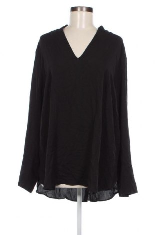 Дамска блуза H&M, Размер 4XL, Цвят Черен, Цена 17,10 лв.