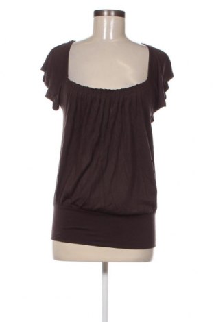 Дамска блуза H&M, Размер S, Цвят Кафяв, Цена 7,53 лв.
