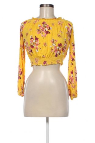 Дамска блуза H&M, Размер L, Цвят Жълт, Цена 4,56 лв.