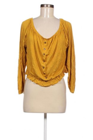 Дамска блуза H&M, Размер L, Цвят Жълт, Цена 4,18 лв.