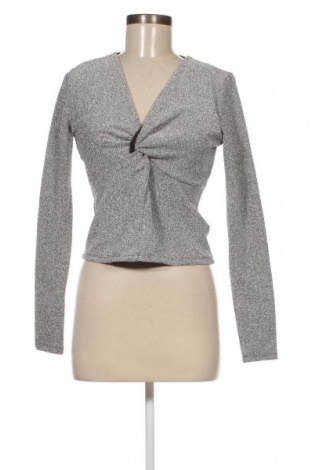 Γυναικεία μπλούζα H&M, Μέγεθος M, Χρώμα Ασημί, Τιμή 2,47 €