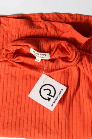 Γυναικεία μπλούζα Heart & Hips, Μέγεθος S, Χρώμα Πορτοκαλί, Τιμή 3,56 €