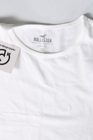 Γυναικεία μπλούζα Hollister, Μέγεθος M, Χρώμα Λευκό, Τιμή 4,45 €