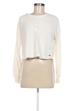 Γυναικεία μπλούζα Hollister, Μέγεθος M, Χρώμα Λευκό, Τιμή 5,20 €