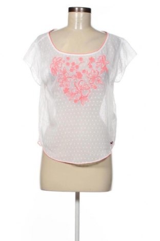 Γυναικεία μπλούζα Hollister, Μέγεθος M, Χρώμα Λευκό, Τιμή 7,43 €