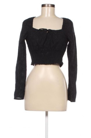 Γυναικεία μπλούζα Hollister, Μέγεθος S, Χρώμα Μαύρο, Τιμή 4,45 €