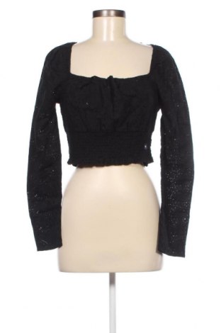 Дамска блуза Hollister, Размер M, Цвят Черен, Цена 7,92 лв.