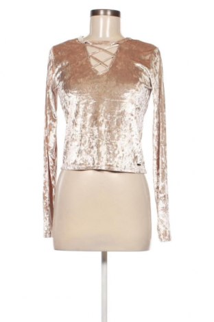 Γυναικεία μπλούζα Hollister, Μέγεθος M, Χρώμα  Μπέζ, Τιμή 3,42 €
