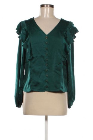 Дамска блуза IKOONE & BIANKA, Размер S, Цвят Зелен, Цена 10,23 лв.