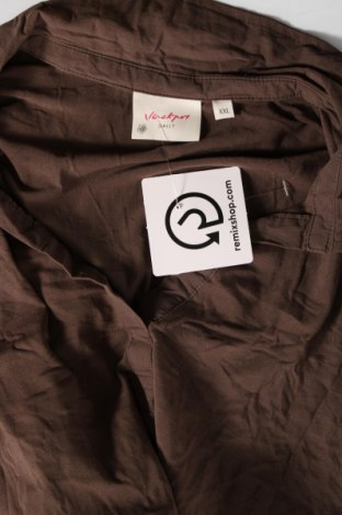 Γυναικεία μπλούζα Jackpot, Μέγεθος L, Χρώμα Καφέ, Τιμή 2,82 €