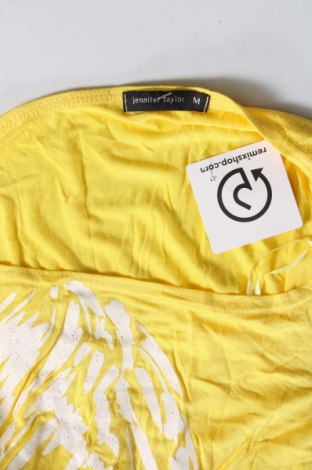 Дамска блуза Jennifer Taylor, Размер M, Цвят Жълт, Цена 4,56 лв.