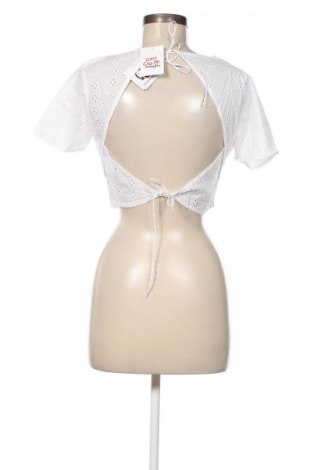 Дамска блуза Jennyfer, Размер L, Цвят Бял, Цена 31,00 лв.