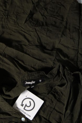 Damen Shirt Jennyfer, Größe M, Farbe Grün, Preis 2,12 €