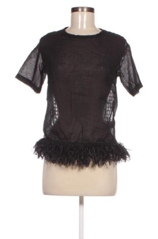 Γυναικεία μπλούζα Jucca, Μέγεθος M, Χρώμα Μαύρο, Τιμή 12,15 €