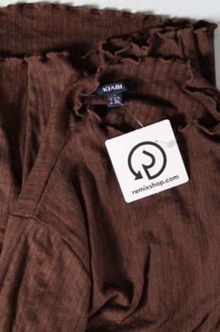 Damen Shirt Kiabi, Größe S, Farbe Braun, Preis 2,12 €