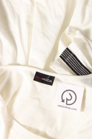 Γυναικεία μπλούζα Mia Moda, Μέγεθος S, Χρώμα Λευκό, Τιμή 3,56 €