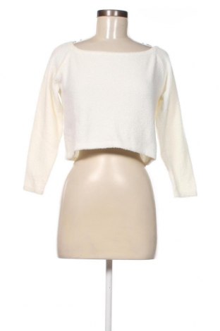 Γυναικεία μπλούζα Monki, Μέγεθος L, Χρώμα Λευκό, Τιμή 5,63 €