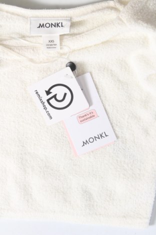 Дамска блуза Monki, Размер XXS, Цвят Бял, Цена 10,14 лв.