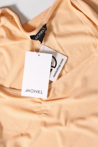 Дамска блуза Monki, Размер L, Цвят Бежов, Цена 7,54 лв.