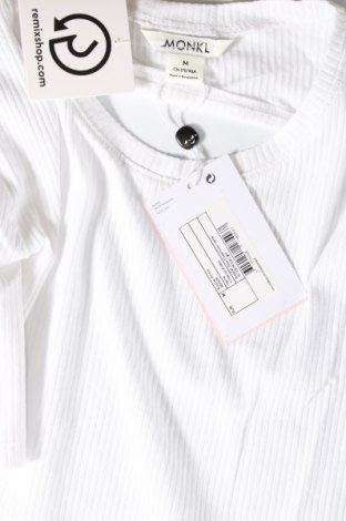 Γυναικεία μπλούζα Monki, Μέγεθος M, Χρώμα Λευκό, Τιμή 5,19 €