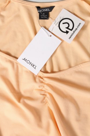 Γυναικεία μπλούζα Monki, Μέγεθος XL, Χρώμα Πορτοκαλί, Τιμή 4,15 €
