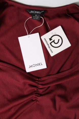 Bluză de femei Monki, Mărime XL, Culoare Roșu, Preț 31,65 Lei