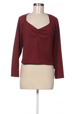 Γυναικεία μπλούζα Monki, Μέγεθος L, Χρώμα Κόκκινο, Τιμή 4,02 €