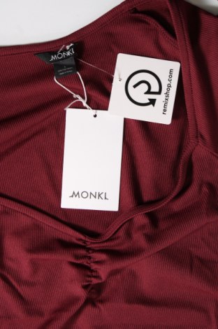 Bluză de femei Monki, Mărime L, Culoare Roșu, Preț 44,48 Lei