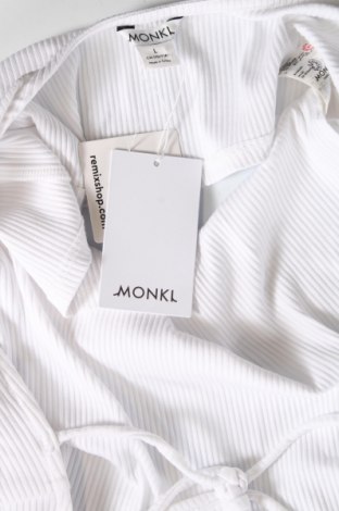 Damen Shirt Monki, Größe L, Farbe Weiß, Preis 3,75 €