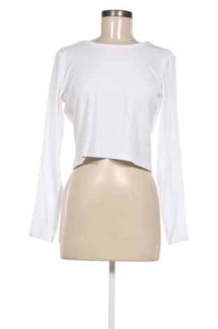 Γυναικεία μπλούζα Monki, Μέγεθος L, Χρώμα Λευκό, Τιμή 4,42 €