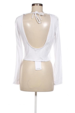 Γυναικεία μπλούζα Monki, Μέγεθος L, Χρώμα Λευκό, Τιμή 4,42 €