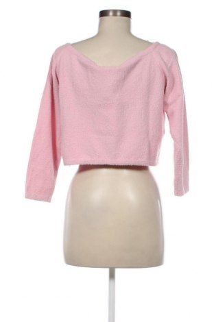 Γυναικεία μπλούζα Monki, Μέγεθος XL, Χρώμα Ρόζ , Τιμή 3,62 €