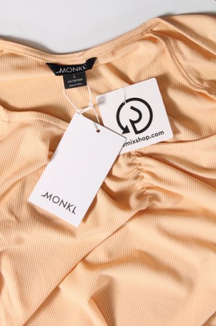 Дамска блуза Monki, Размер L, Цвят Бежов, Цена 6,76 лв.