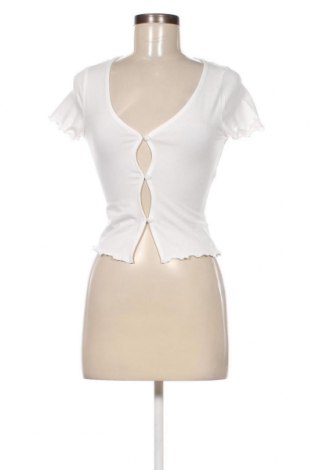 Damen Shirt Monki, Größe S, Farbe Weiß, Preis € 5,41